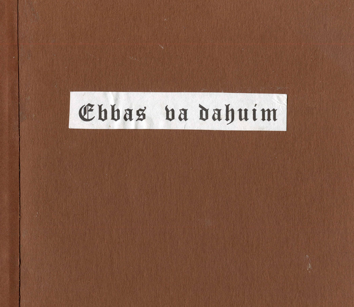 Egerländer Wörterbuch – Seite