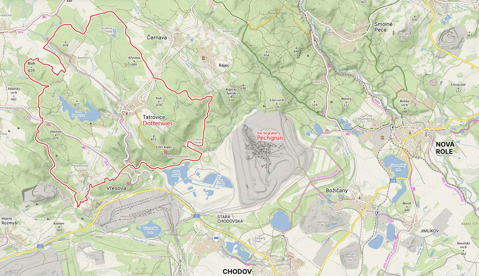 Dotterwies – Gemeindegebiet