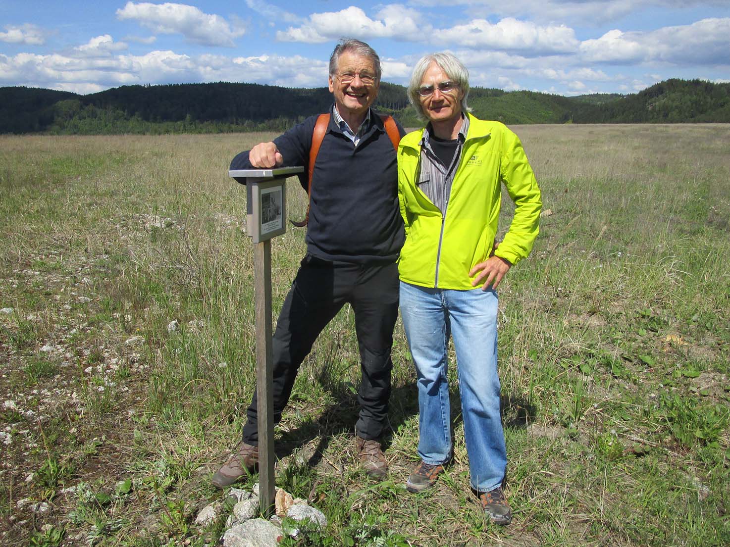 Claus und Jaroslav begegnen sich zufällig auf der Halde