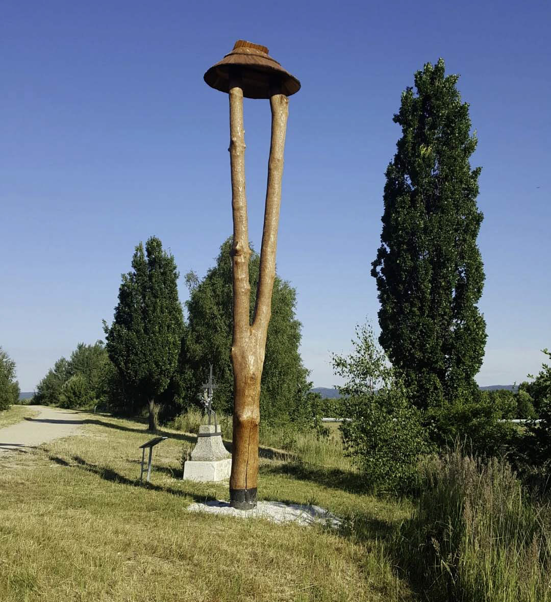 Glockenturm mit Glocke der Pechgrüner Kapelle