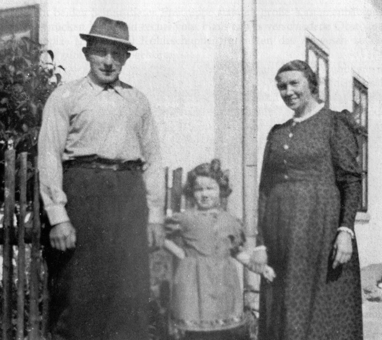 Familie Lenk – historische Aufnahme