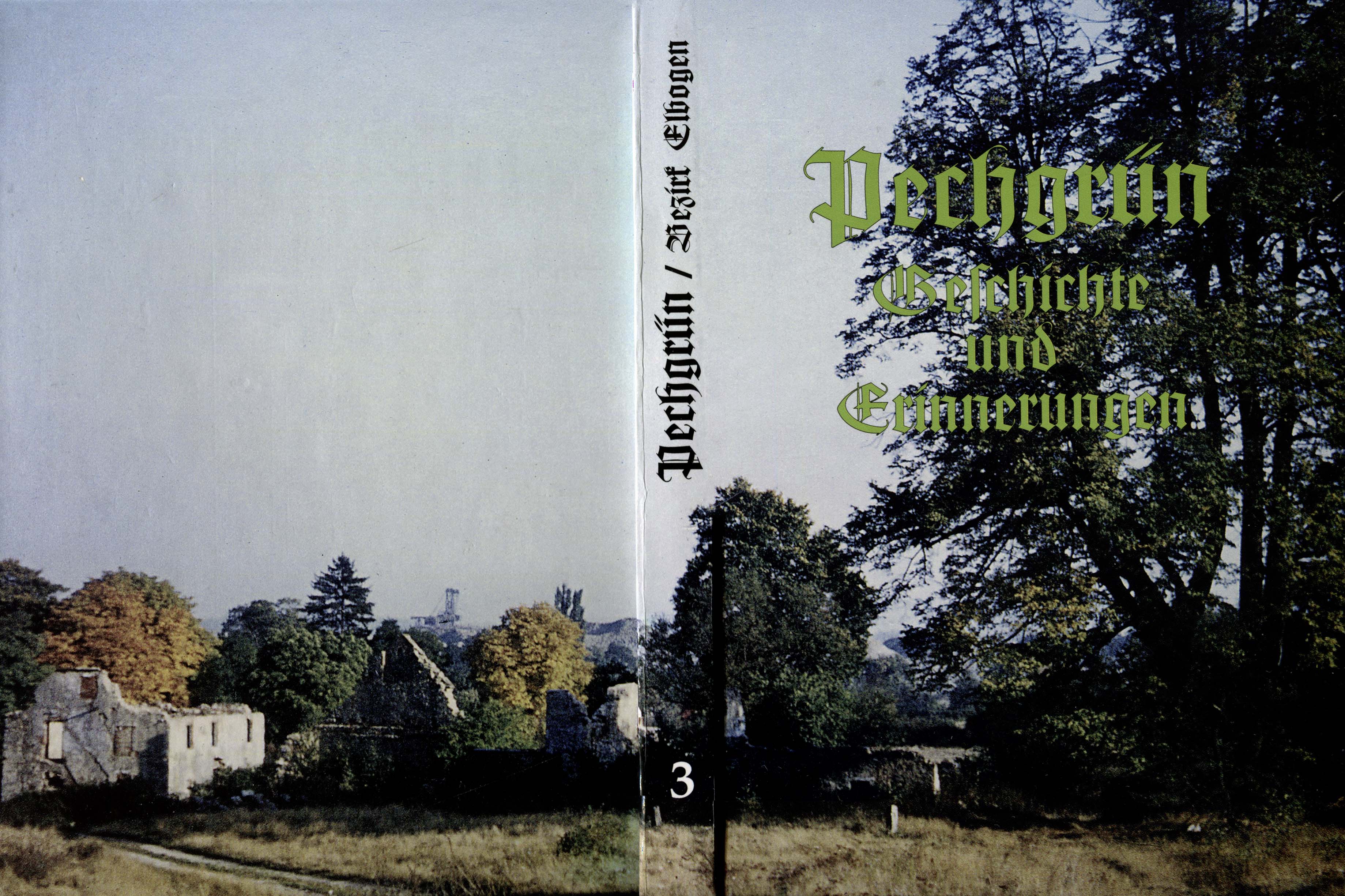 Die Pechgrüner Linden auf dem Umschlag von Band 3 der Pechgrüner Erinnerungsbücher