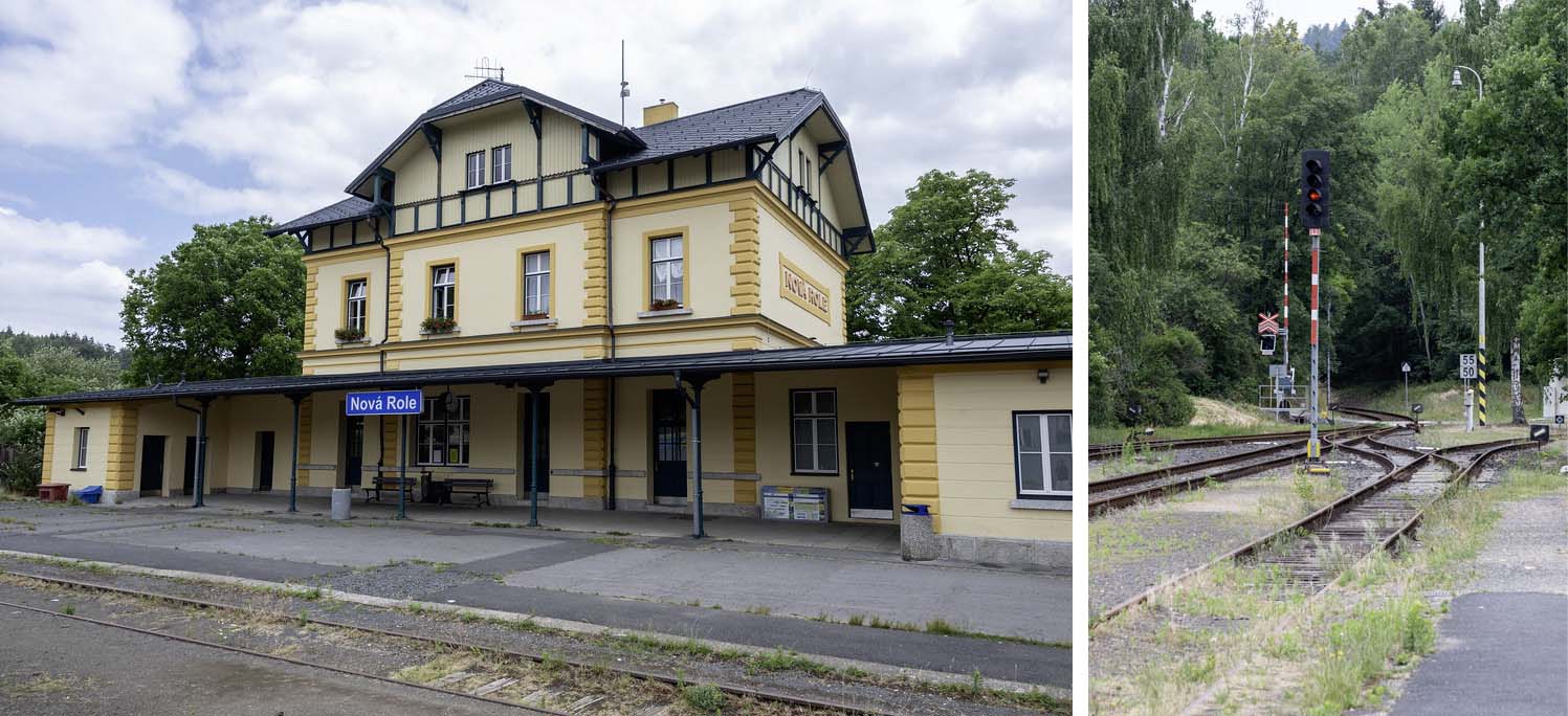 Bahnhof Neurohlau (Nová Role)