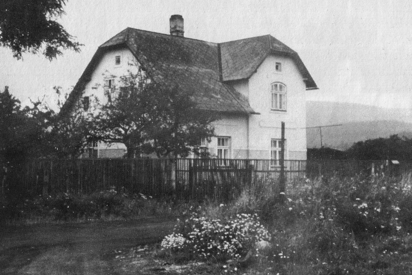Haus Nr. 95 der Familie Adolf Heinzl