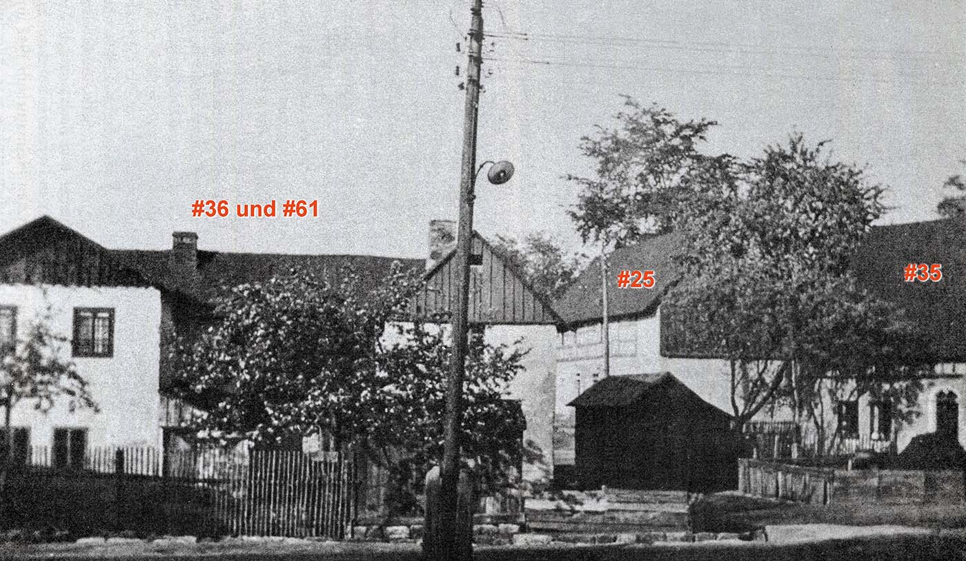 Hinter dem "Sommer-Lima" Grundstück (Haus Nr. 36 und 61)