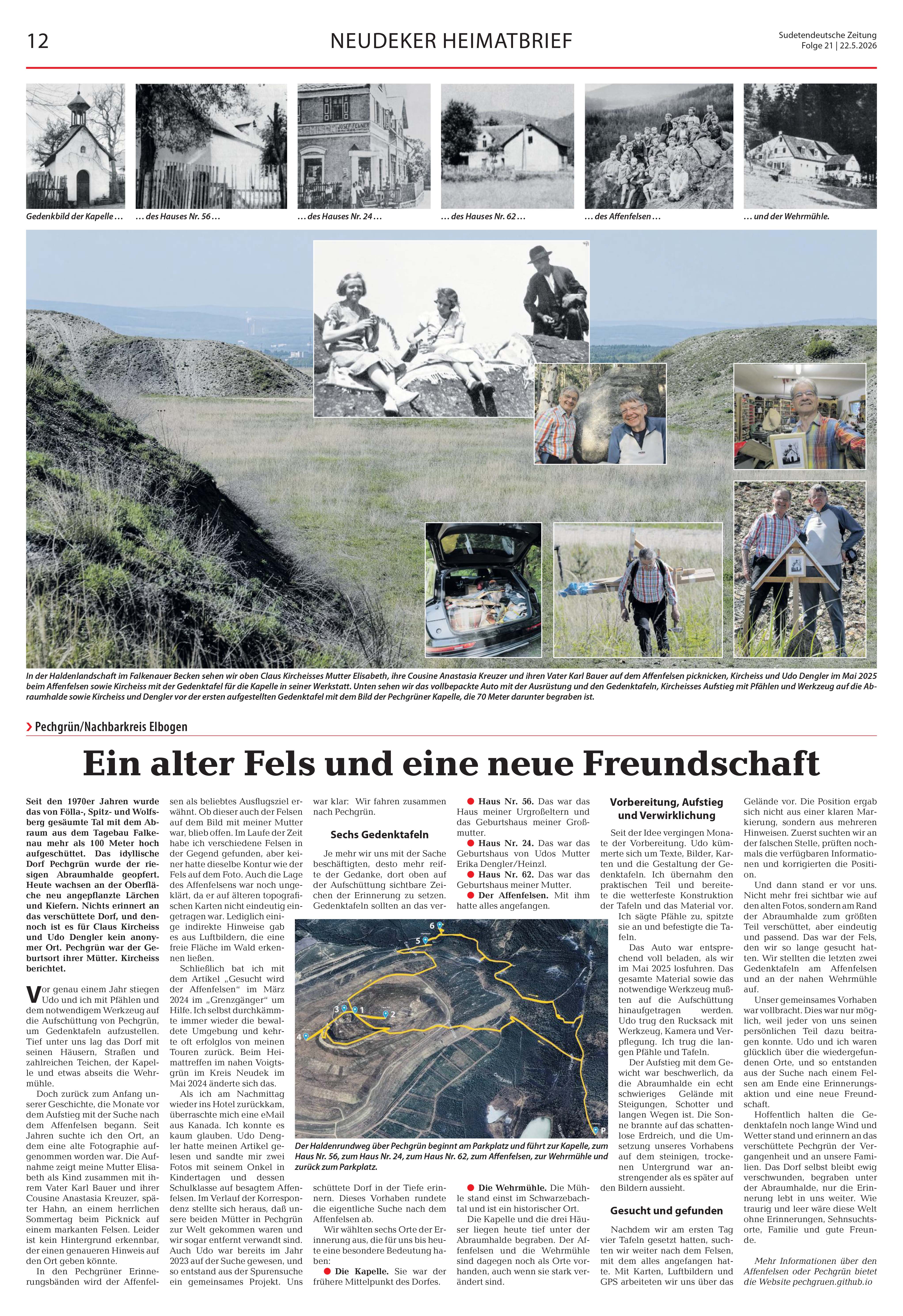 Artikel im Neudeker Heimatbrief